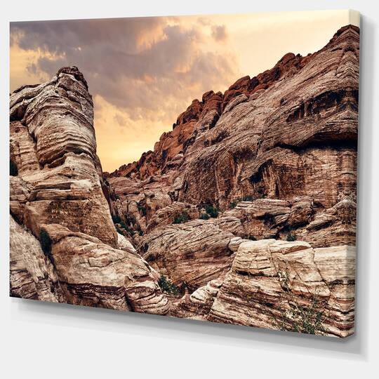Designart - Scenic Red Rock Canyon in Nevada